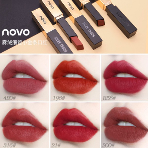 Son sáp NOVO vỏ Vàng Small Gold Bars Strip Lipstick