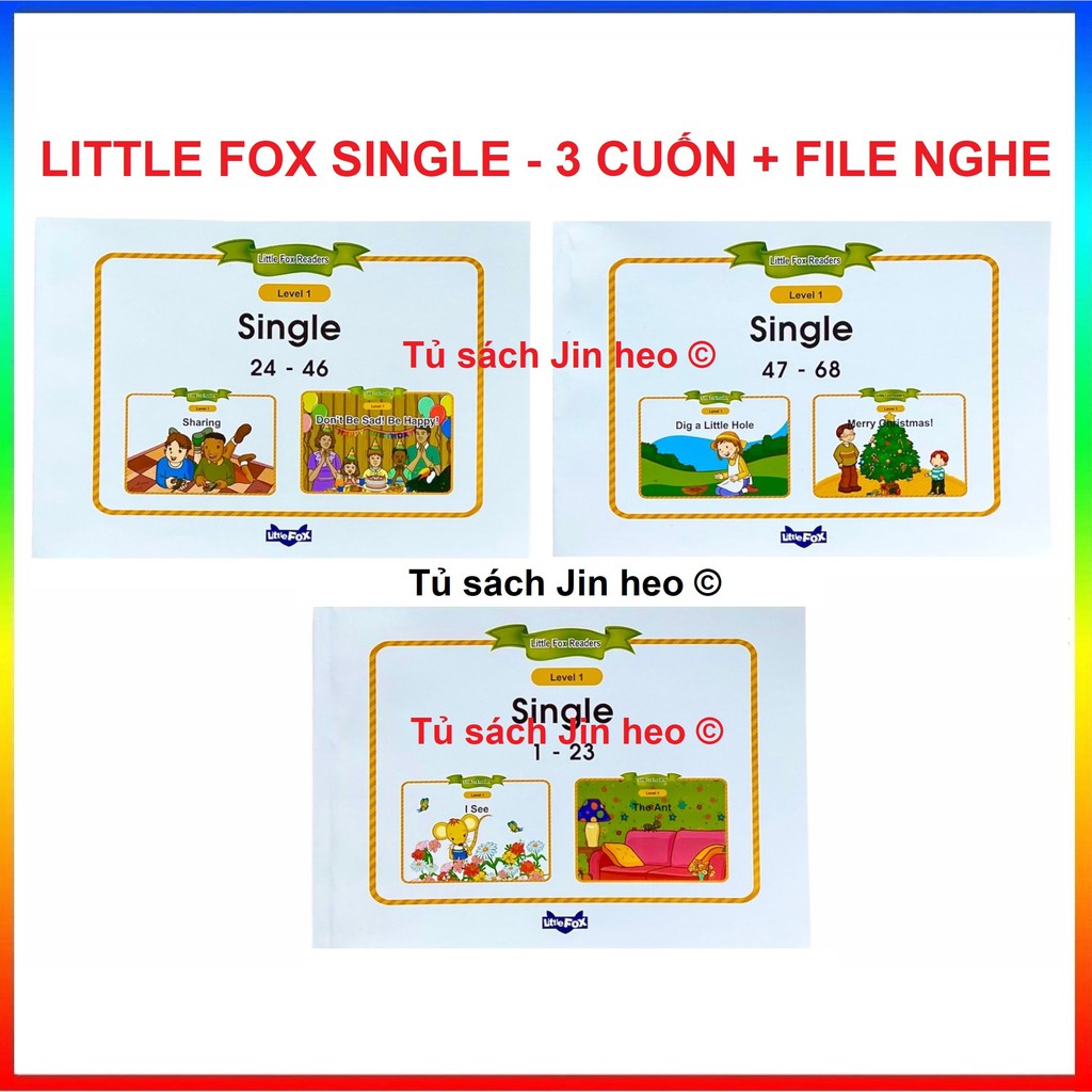 HỌC LIỆU Little Fox Single (kèm file nghe)