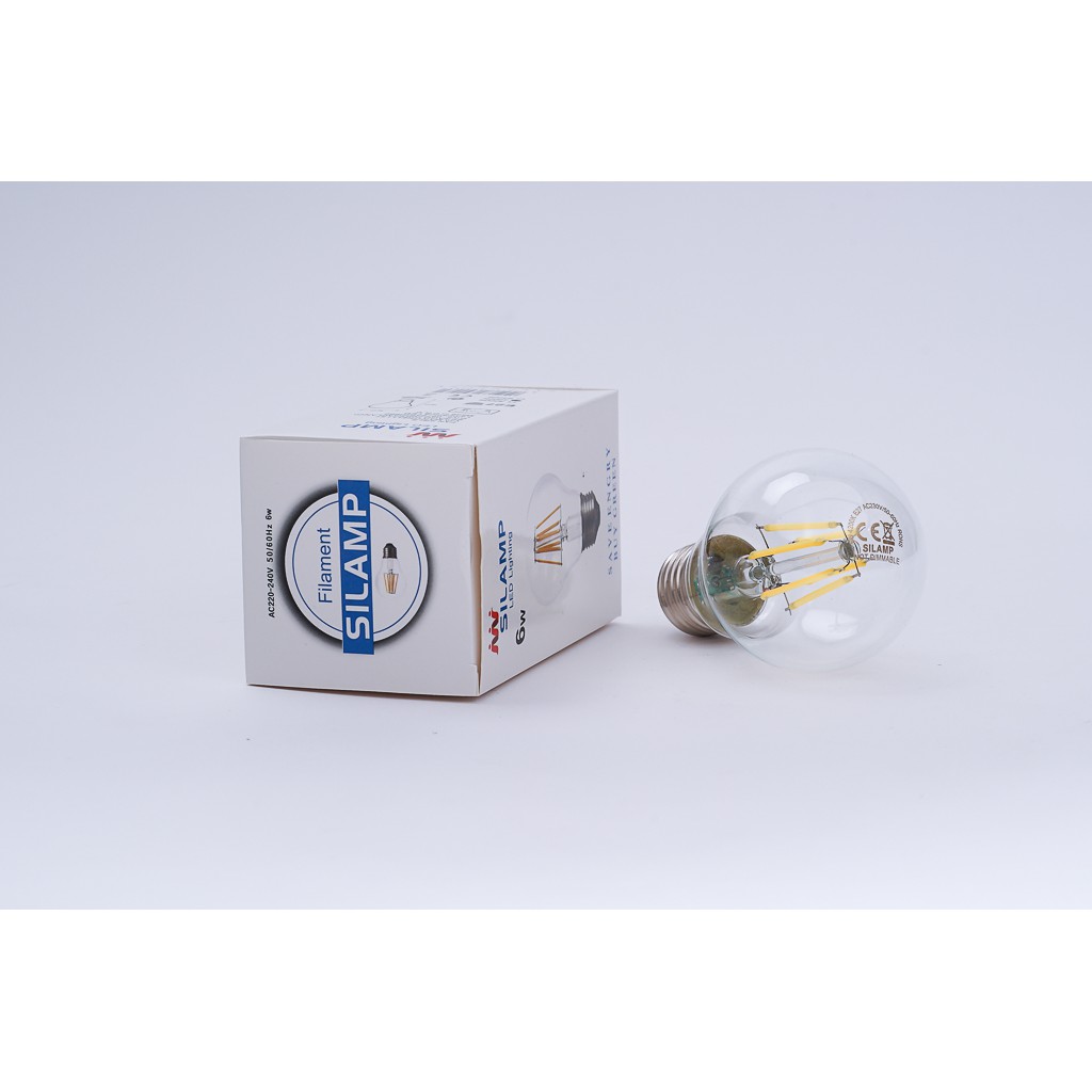 BÓNG ĐÈN LED Dây Tóc Edison A60 6W E27