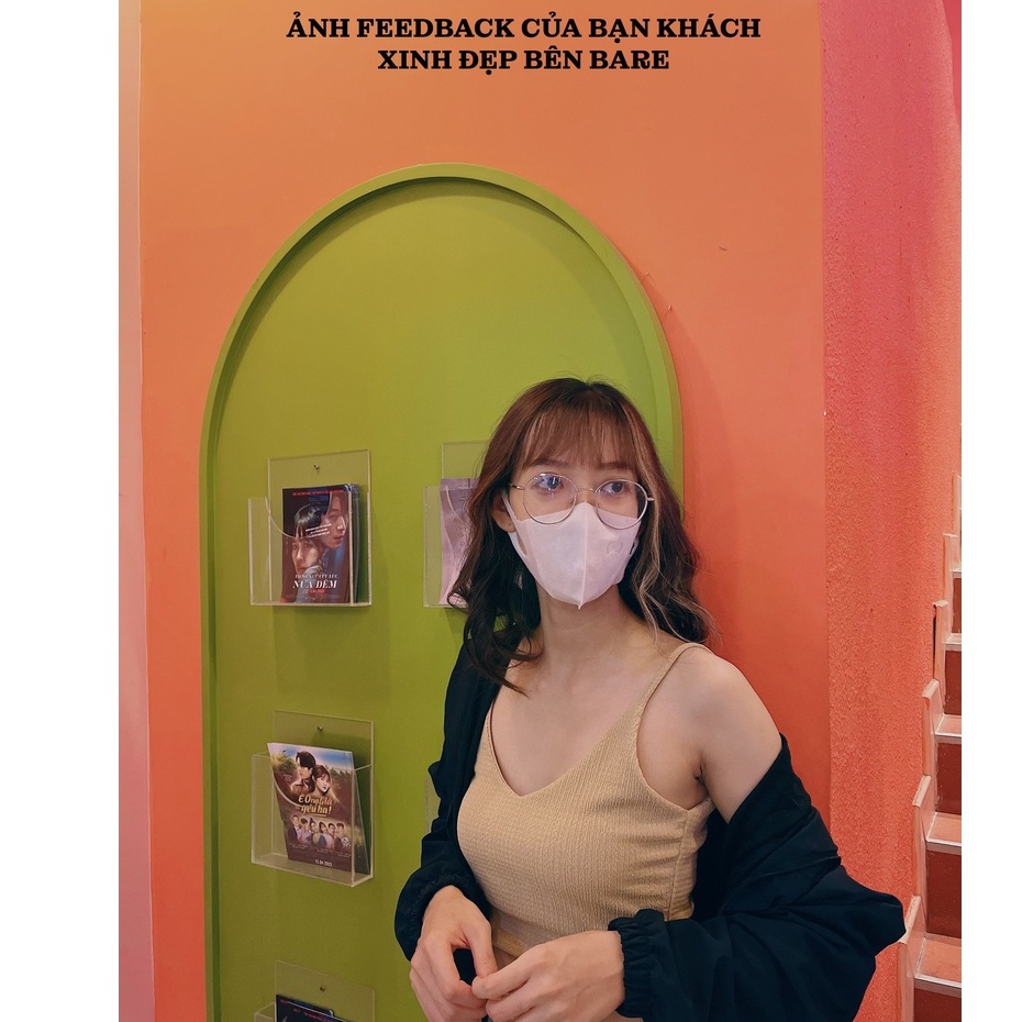 Áo hai dây nữ - áo hai dây croptop chất vải xốp mới lạ trendy - A007 xốp