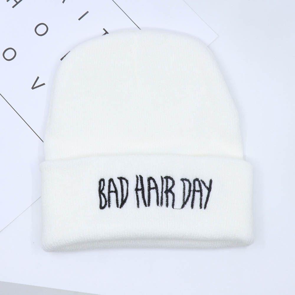 Mũ Dệt Kim Mềm Mại Thêu Chữ Phong Cách Unisex