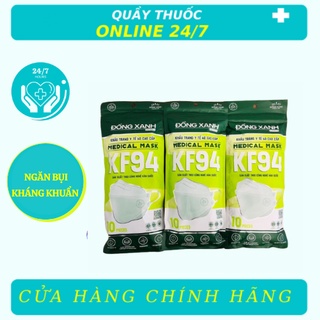 Khẩu trang kf94 đồng xanh premium