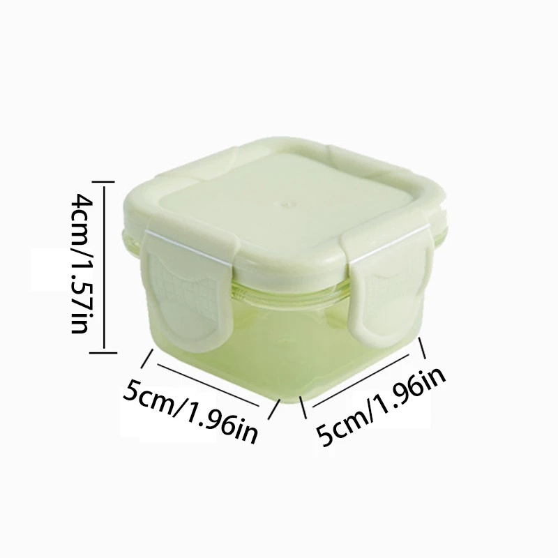 Hộp đựng thực phẩm 60ml có nắp đậy chống tràn tiện lợi