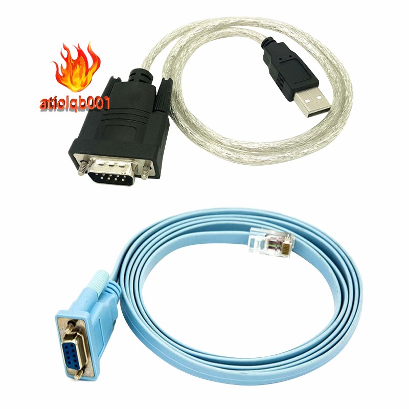 Cáp Chuyển Đổi Rj45 Sang Db9 Và Rs232 Sang Usb (2 Trong 1) Cat5 | BigBuy360 - bigbuy360.vn
