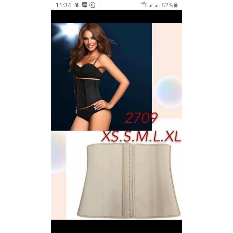 ĐAI NỊT BỤNG LATEX 9 XƯƠNG