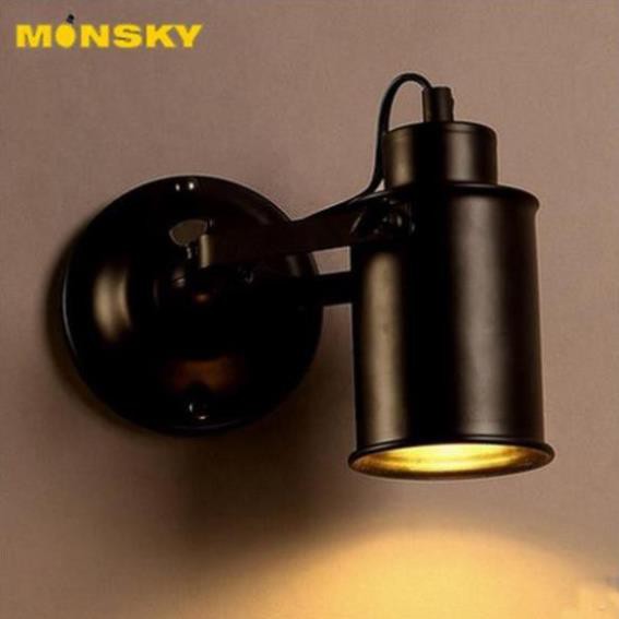 Đèn gắn tường MONSKY - đèn cầu thang, hành lang - đèn trang trí RETRO có kèm bóng đèn