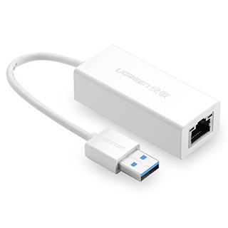 Cáp chuyển usb 3.0 to lan hỗ trợ 10/100/1000 mbps chính hãng ugreen ug-20255