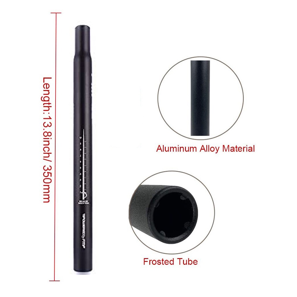 Ống Cố Định Yên Xe Đạp Bằng Hợp Kim Nhôm 30.8mm 350mm