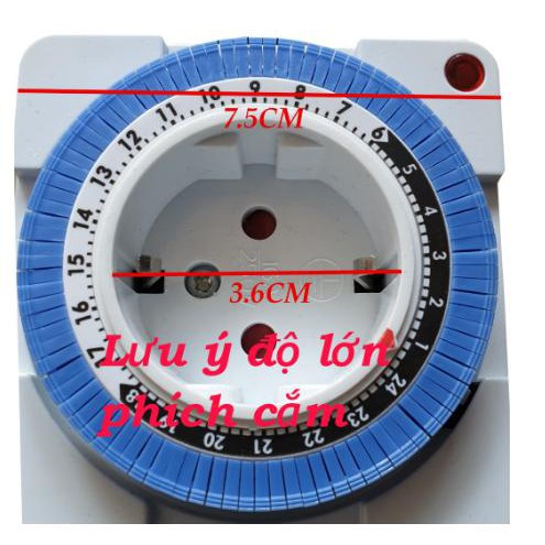 Timer tự động Camsco TB35N - Công tắc hẹn giờ Đài Loan TG16A