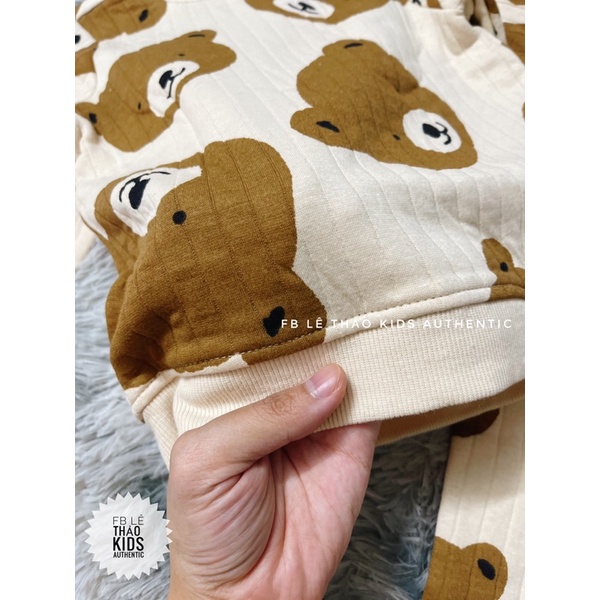 Set nỉ gấu bé trai
