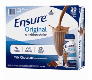 [Date 5/2021]-Sữa nước vị chocola ensure thùng 30 chai