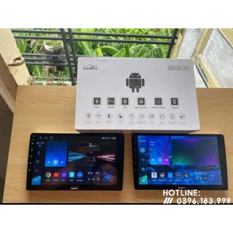 MÀN HÌNH ANDROID CARFU TS8 RAM 2GB/32GB CẮM SIM 4G FULL TÍNH NĂNG PHIÊN BẢN MỚI 2022