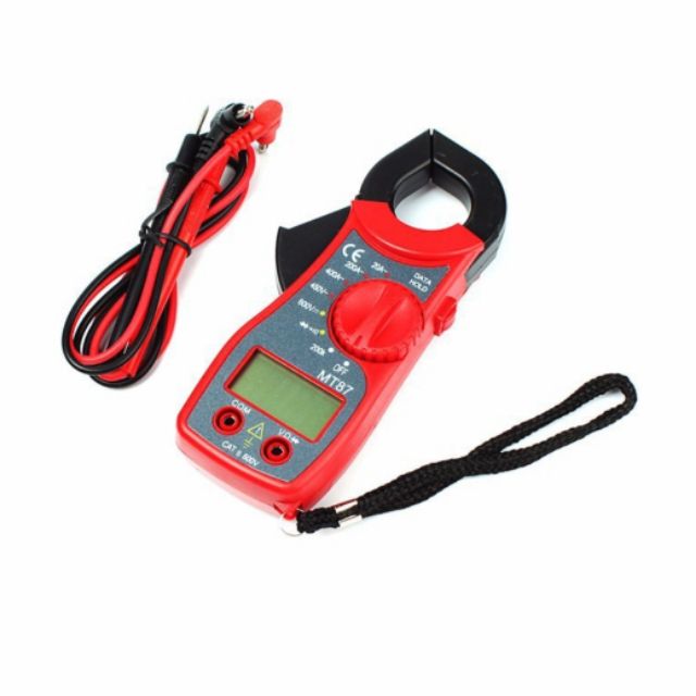 Đồng Hồ Kìm Đo Dòng Điện Ampe Kế MT87 (Tặng kèm Pin)