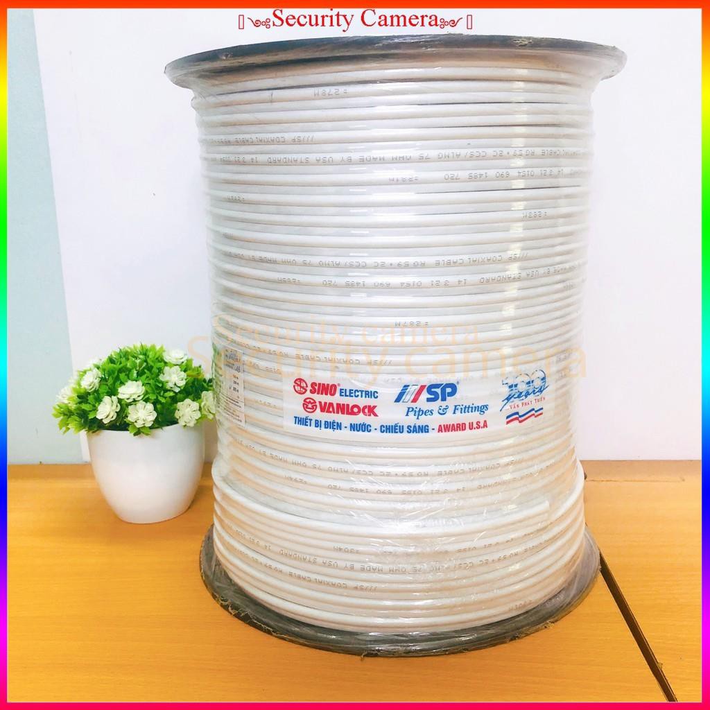 Cáp đồng trục liền nguồn SINO  chuyên dụng cho Camera, Analog, tín hiệu angten