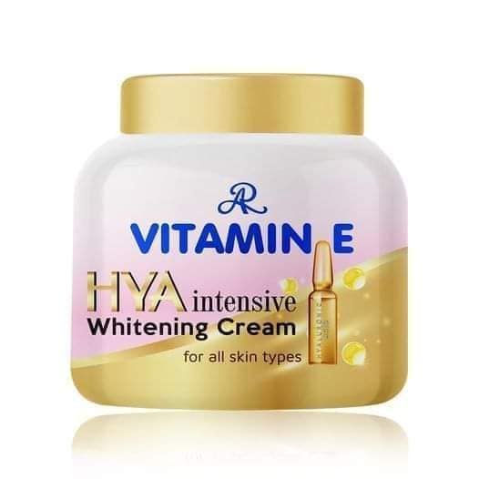 01 Hủ Kem Dưỡng Trắng Chăm Sóc Da Chuyên Sâu AR VITAMIN E HYA Intensive Whitening Cream Thái Lan 200gram