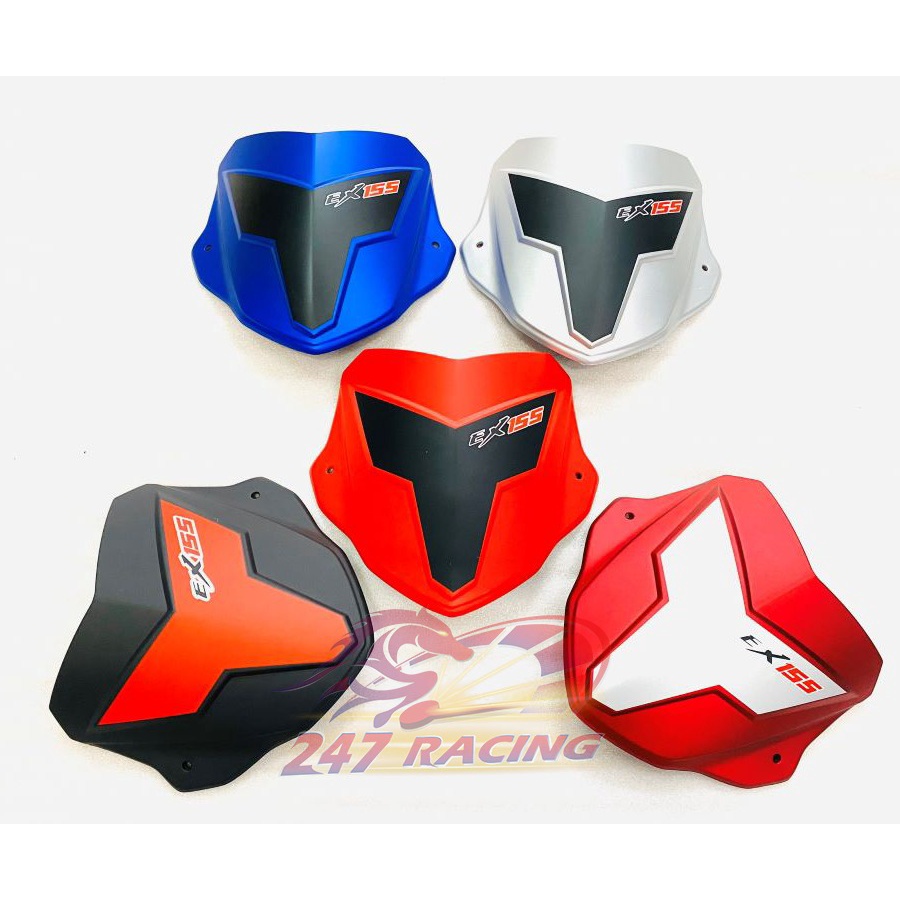 Ốp đầu đèn Mão gắn EXCITER 155VVA nhiều màu gắn trang trí xe máy siêu rẻ đẹp