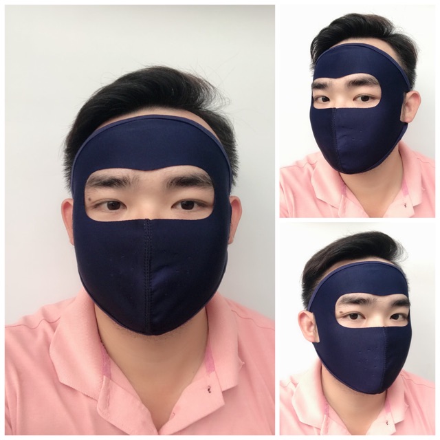 Khẩu trang vải Ninja Mask trùm kín mặt