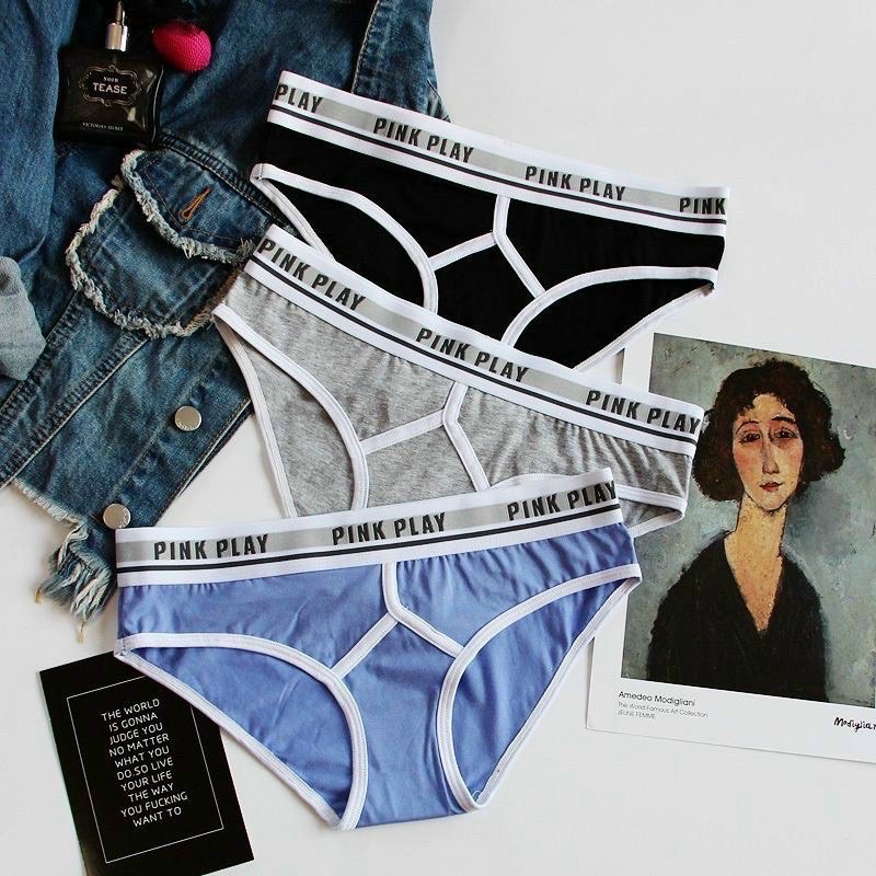 Quần lót cạp chữ pinkplay