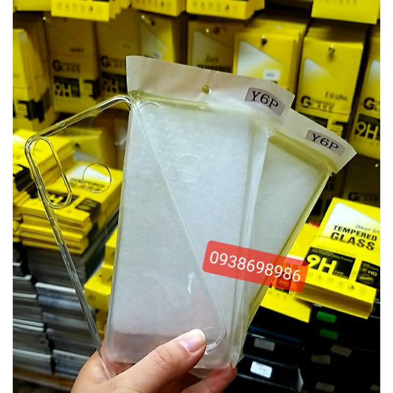 ốp lưng silicon huawei Y6 prime 2020 trong suốt