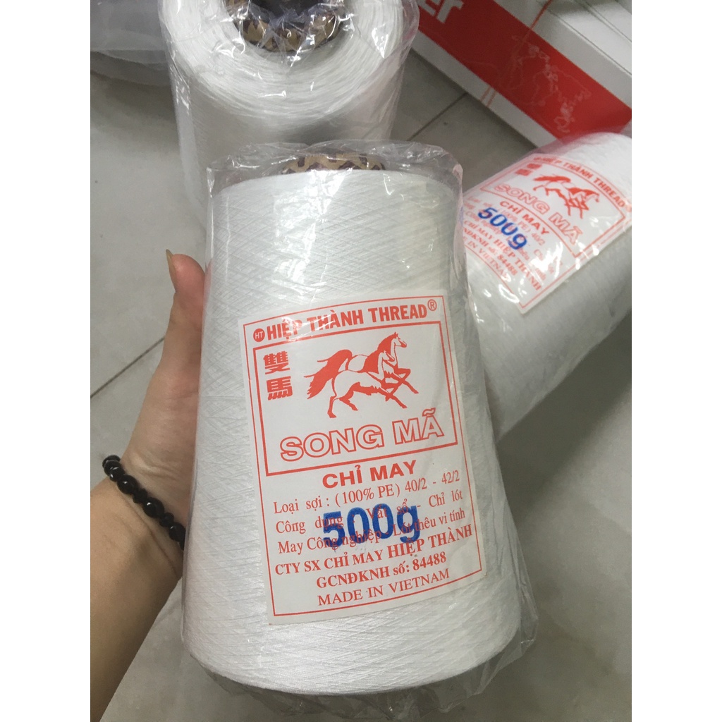 Chỉ may Song Mã cuộn 500g