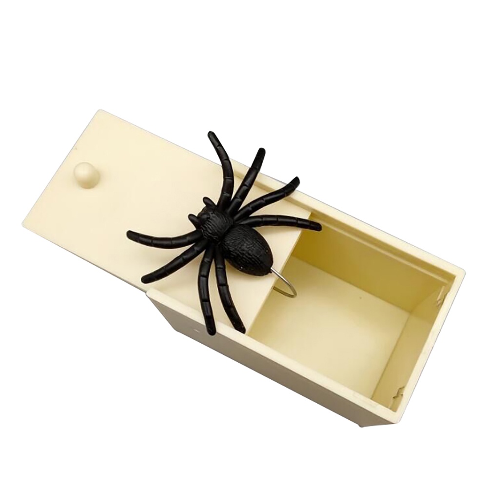☼WT Magic Scary Spider/Mouse/Scorpion Prank Box Joke Gag Trick Play Kids Adult Toy