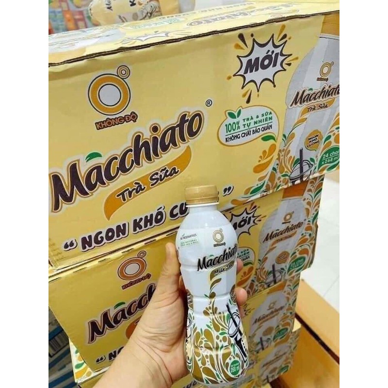 THÙNG 24 Chai TRÀ SỮA MACCHIATO