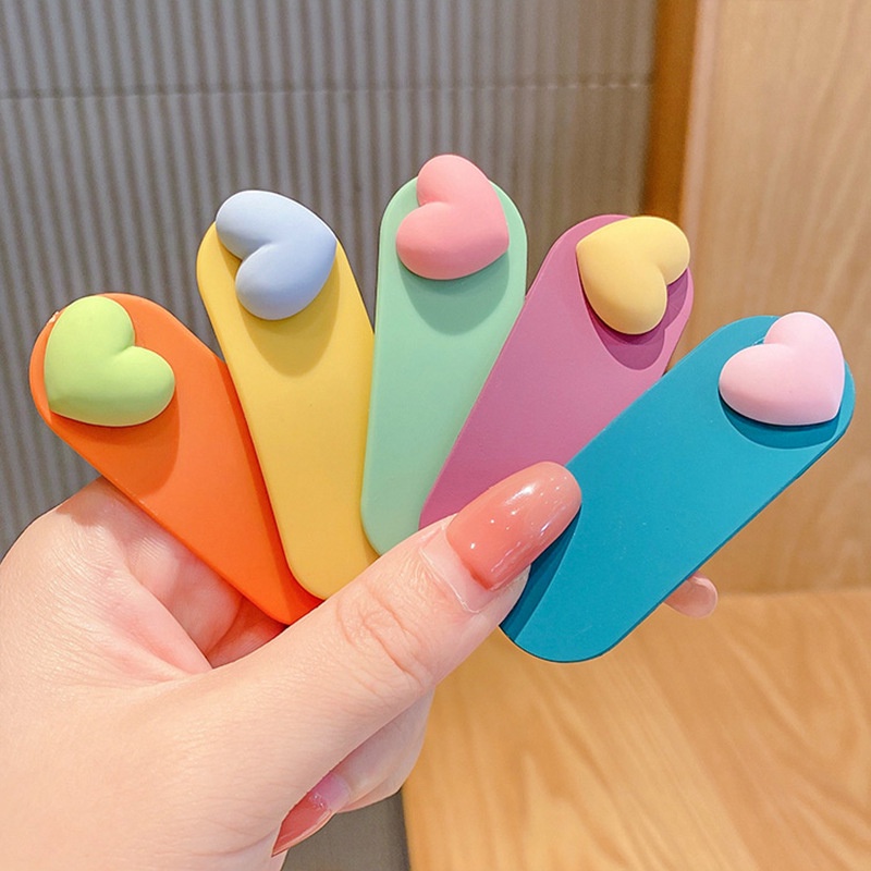 Kẹp Tóc Nữ Màu Sắc Ngọt Ngào Phong Cách Hàn Quốc