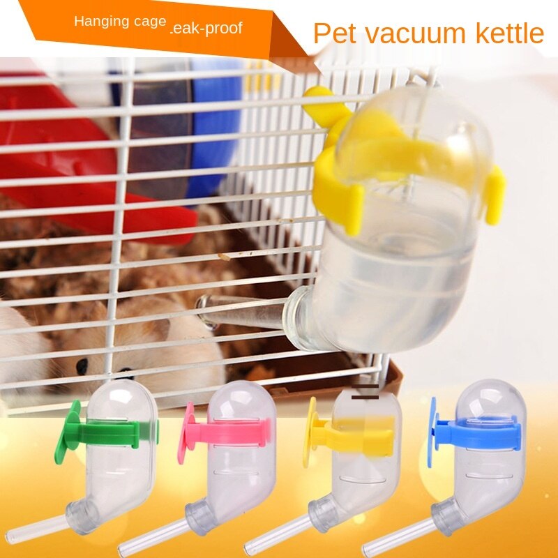 Bình nước gắn chuồng 60ml cho chó mèo hamster