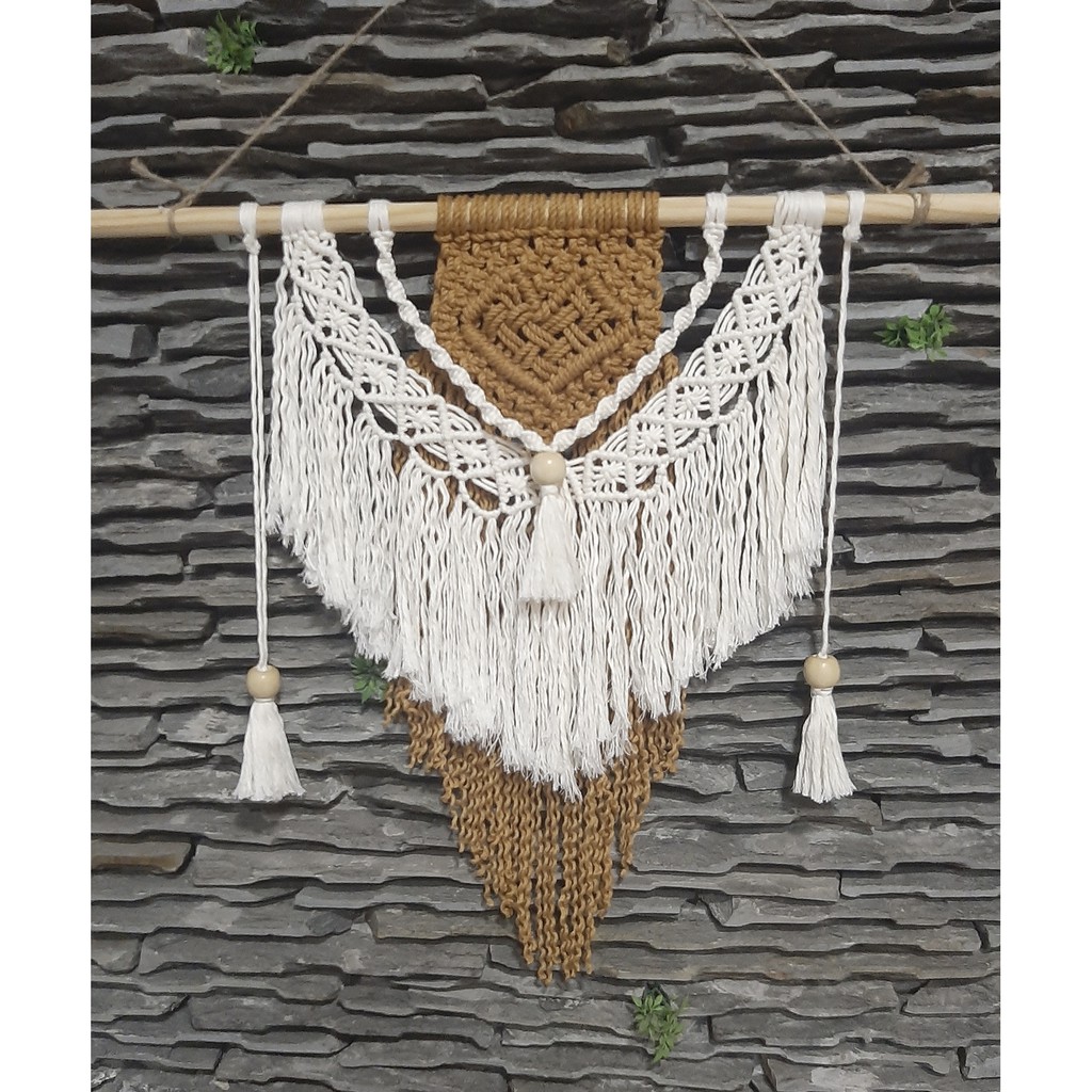 Macrame treo tường 50cm x 45cm