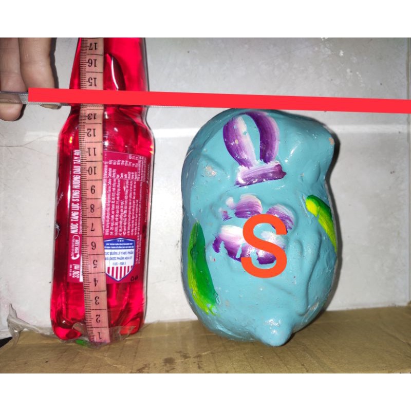 Heo Đất Vàng Nhũ Kim Tuyến Size S,Size M