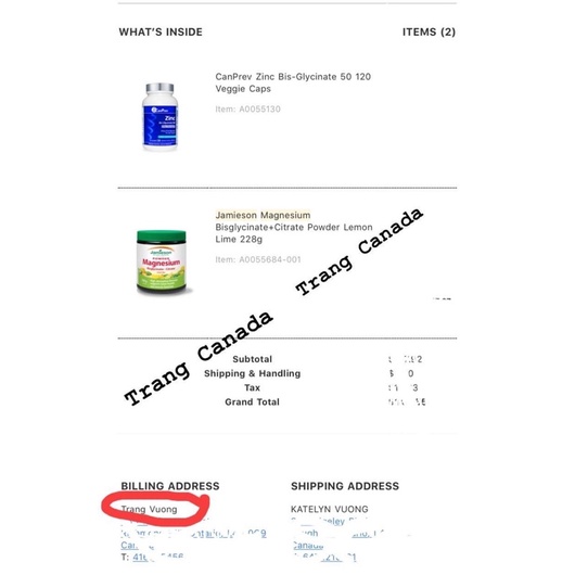 Bột Magnesium Jamieson 228g vị chanh Jamieson