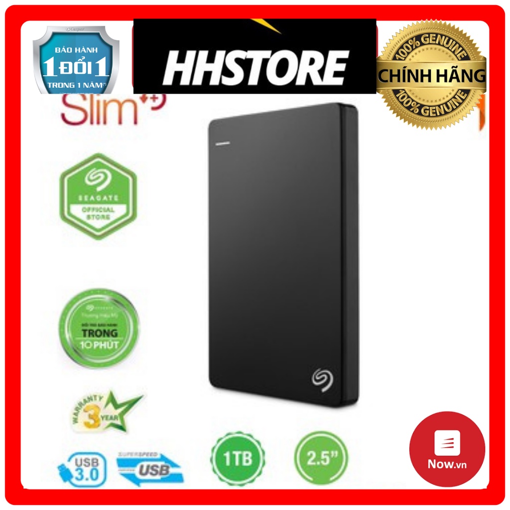 Ổ cứng di động Seagate Backup Plus Slim 500gb USB 3.0