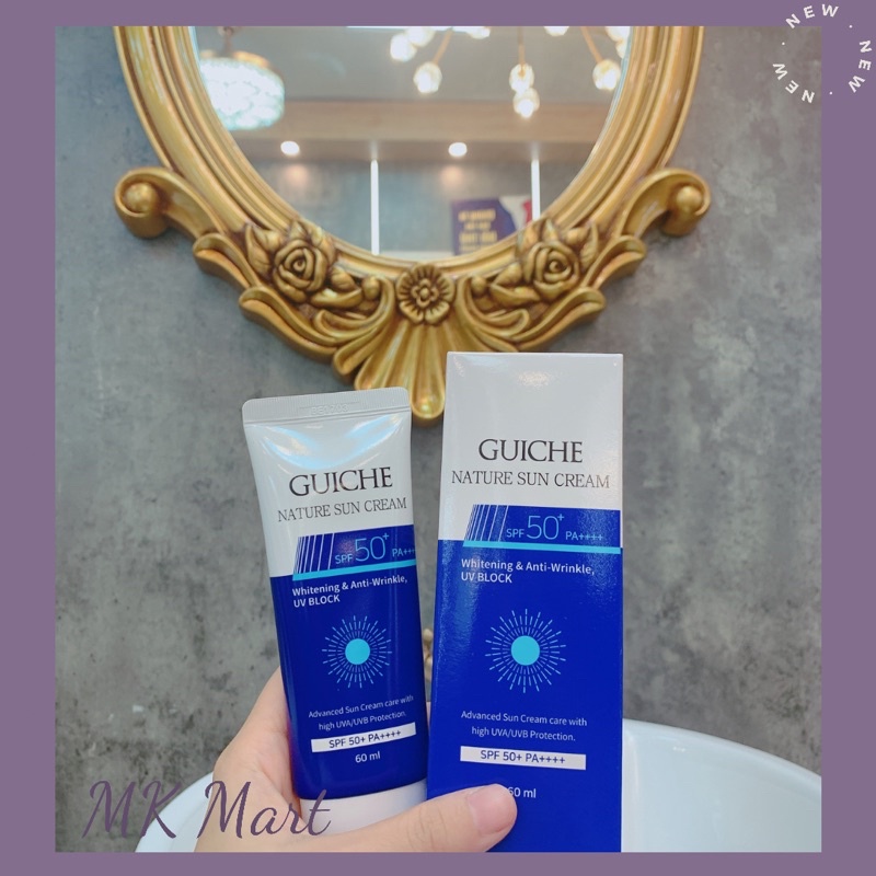 KEM CHỐNG NẮNG GUICHE NATURE SUN CREAM SPF50+,PA++++