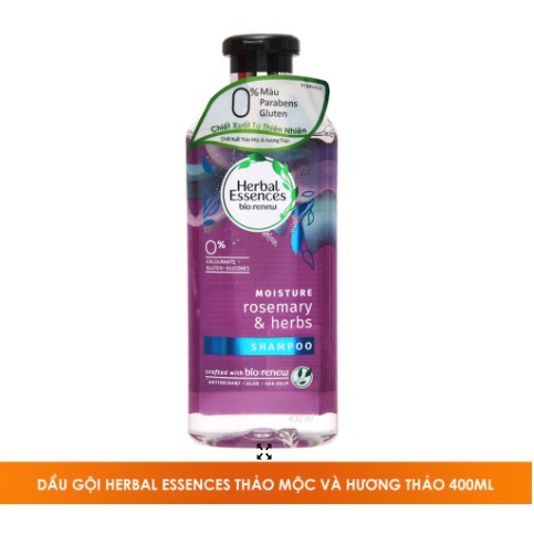 Dầu gội Herbal Essences thảo mộc và hương thảo 400ml