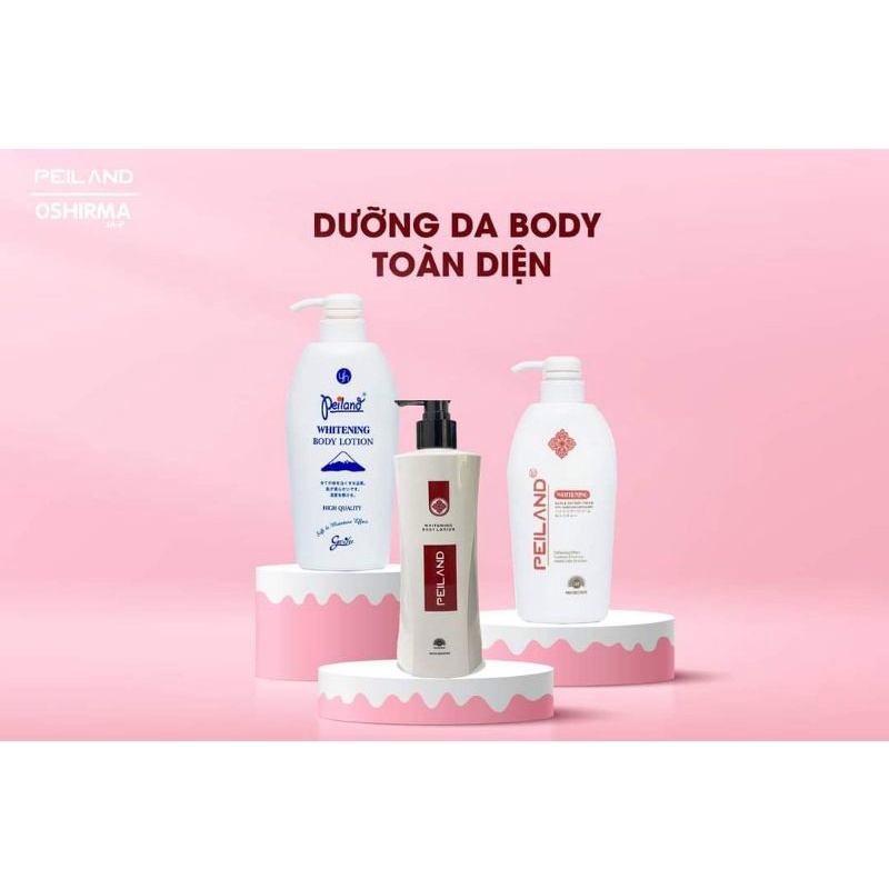 Sữa Dưỡng Thể Sáng Da Peiland 550ml