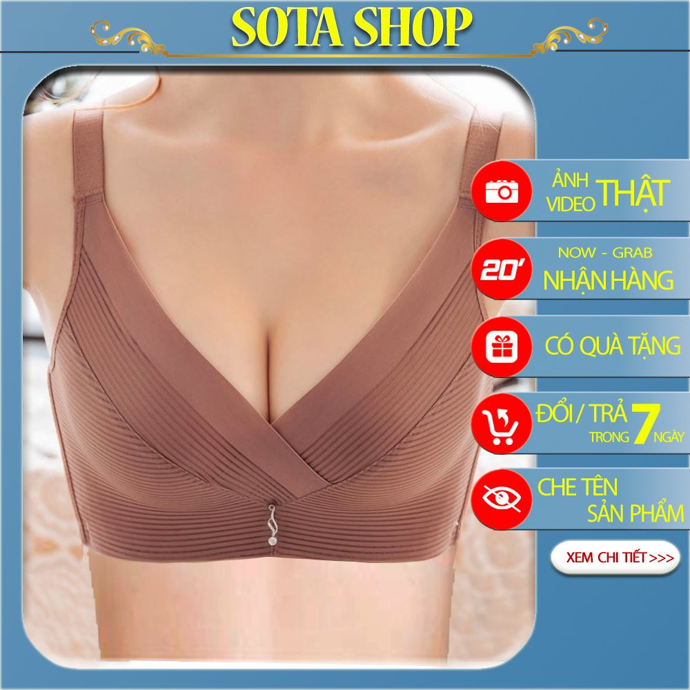 Áo ngực không đường may có đệm nâng ngực gợi cảm