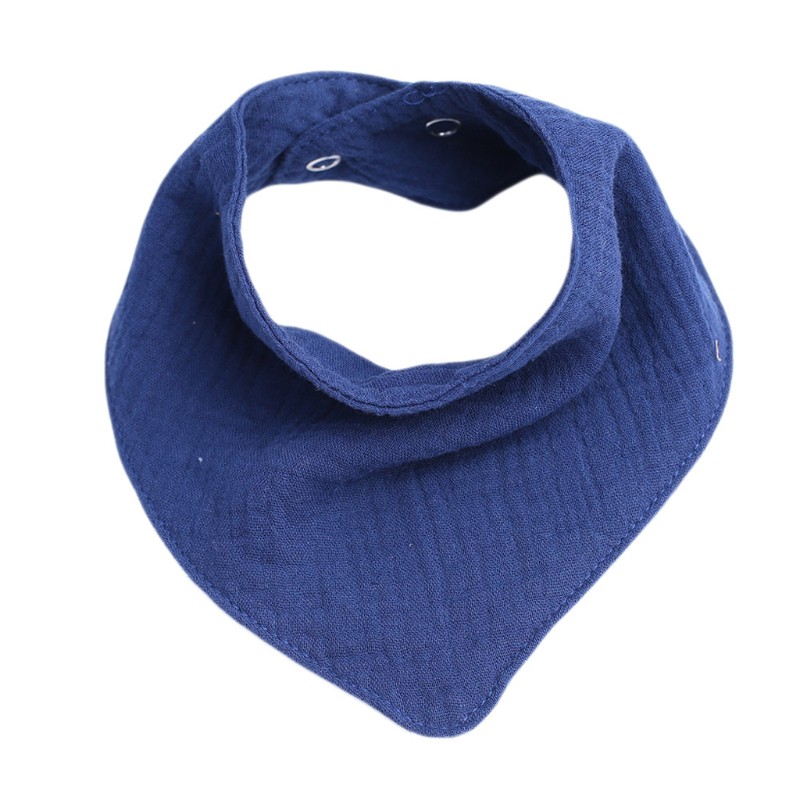 Yếm Ăn Hình Tam Giác Bằng Vải Cotton Cho Bé