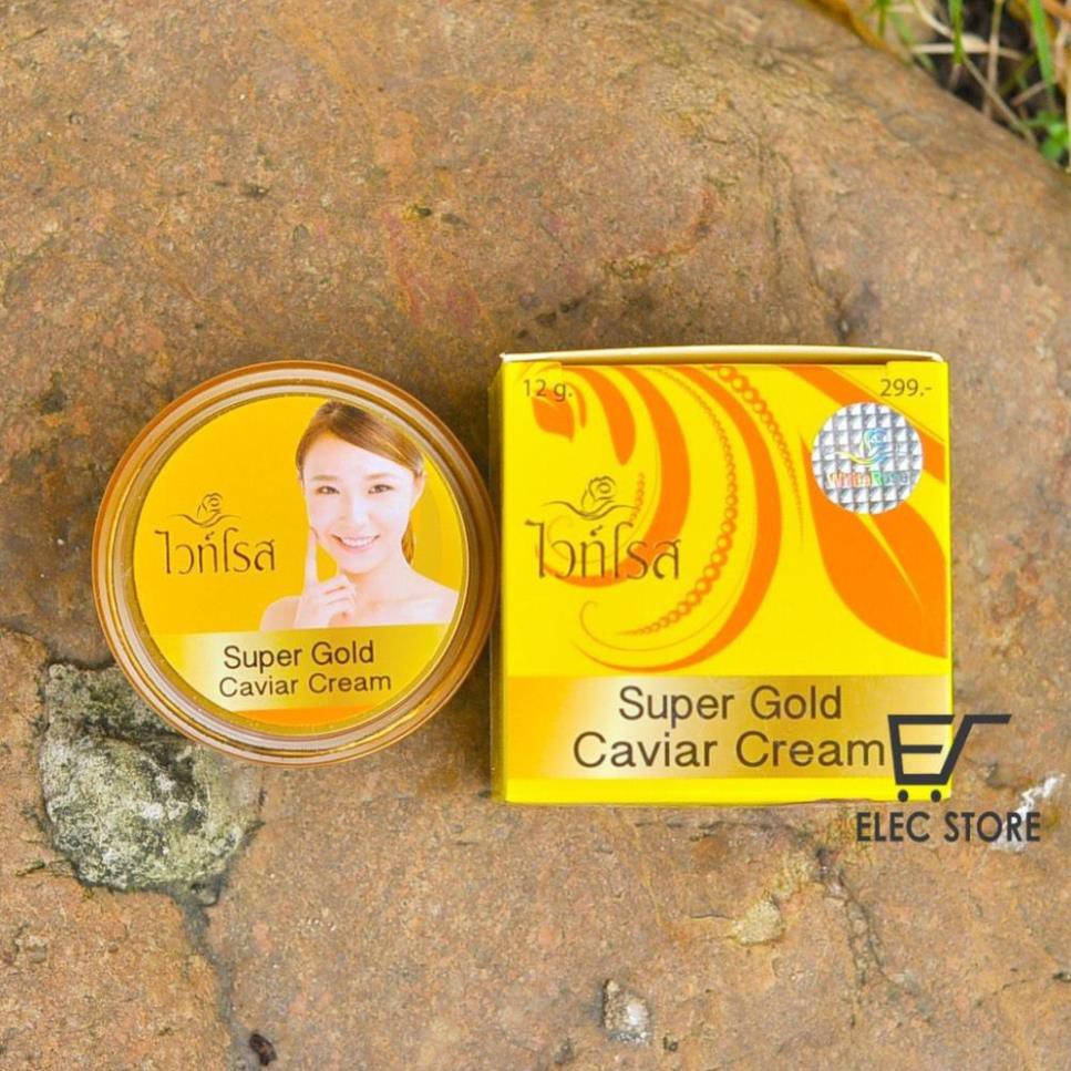 Kem Dưỡng Trắng Da Cao Cấp Face Super Gold Caviar Thái Lan