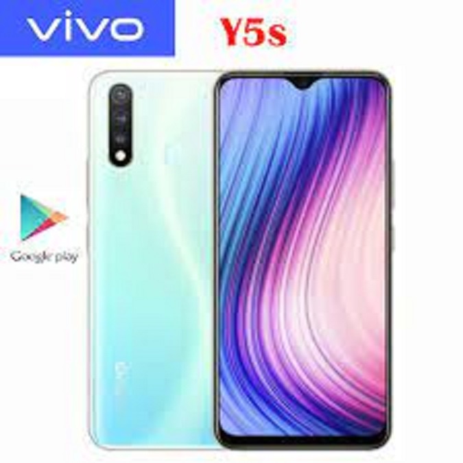 điện thoại Vivo Y5s 2sim ram 8/128G, máy Chính Hãng, Màn: IPS LCD có kích thước 6.53 inch, Cày Game siêu chất BBC 02