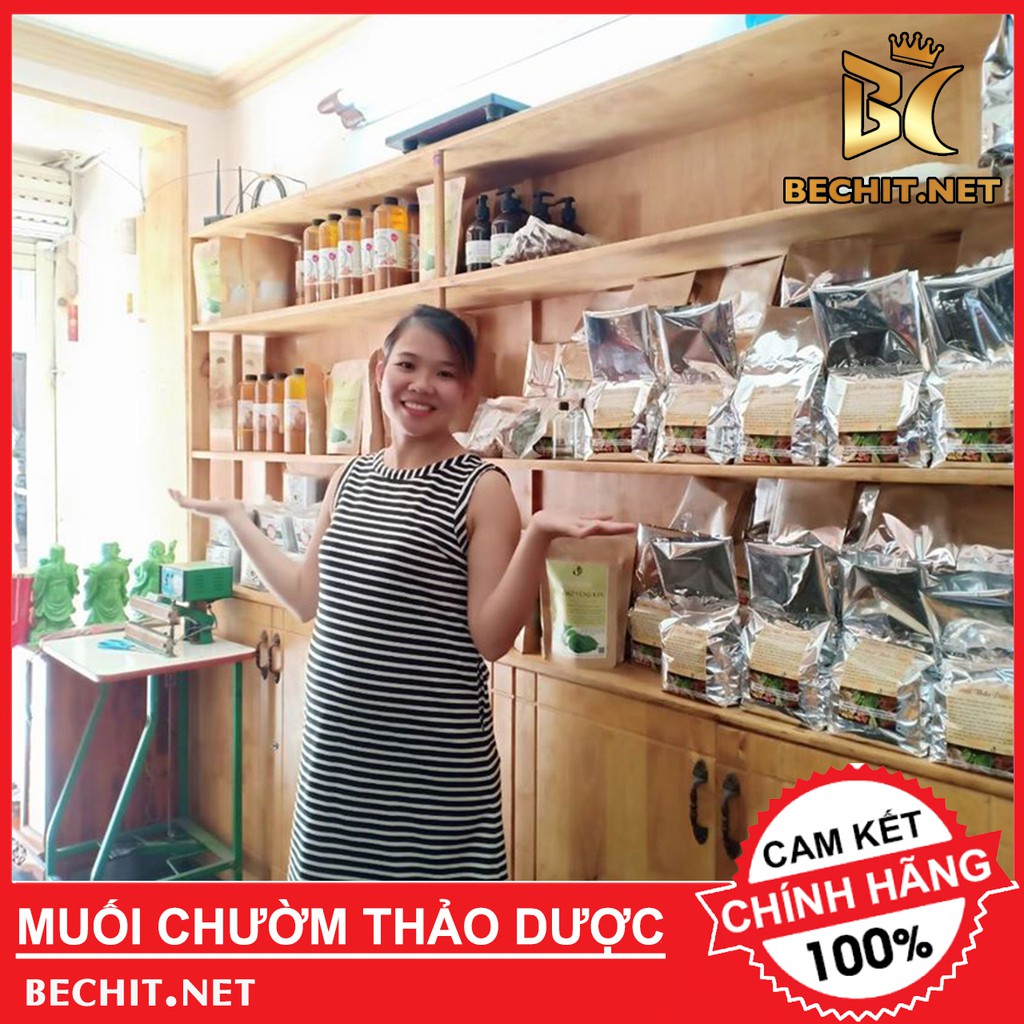 Túi Chườm Muối Thảo Dược - Giảm Mỡ Bụng Sau Sinh - Giảm Đau Nhức Vai Gáy, Lưng Hông | Tặng Đai Quấn Muối