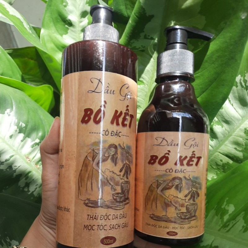 DẦU GỘI THẢO DƯỢC BỒ KẾT CÔ ĐẶC NHÀ NẤU 100% TỰ NHIÊN