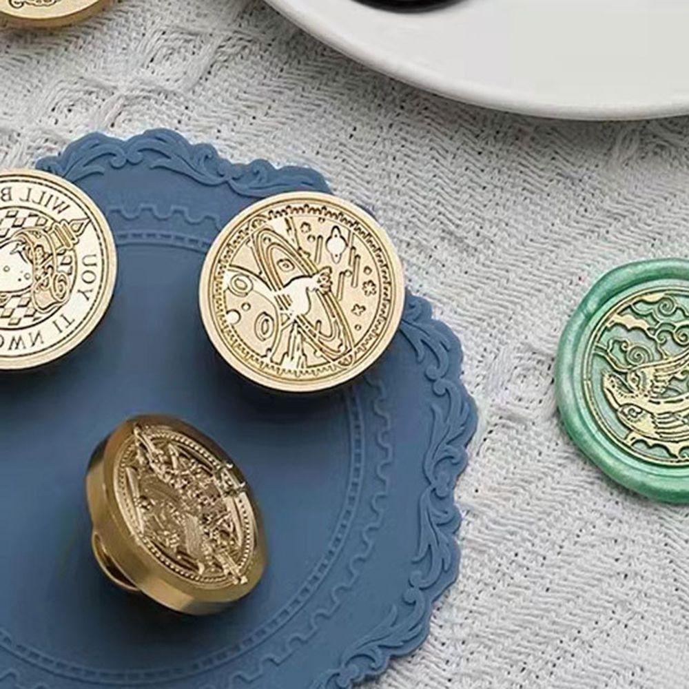 LET Khuôn Silicone Làm Con Dấu Niêm Phong Bì Thư Handmade