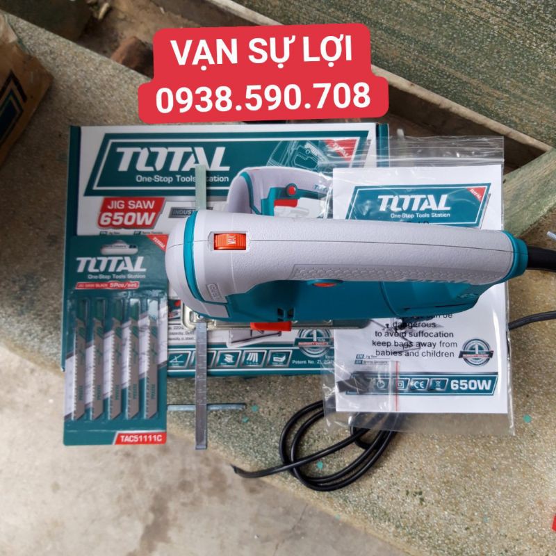 MÁY CƯA LỌNG GỖ SẮT 65W TOTAL (MÃ:TS206806)