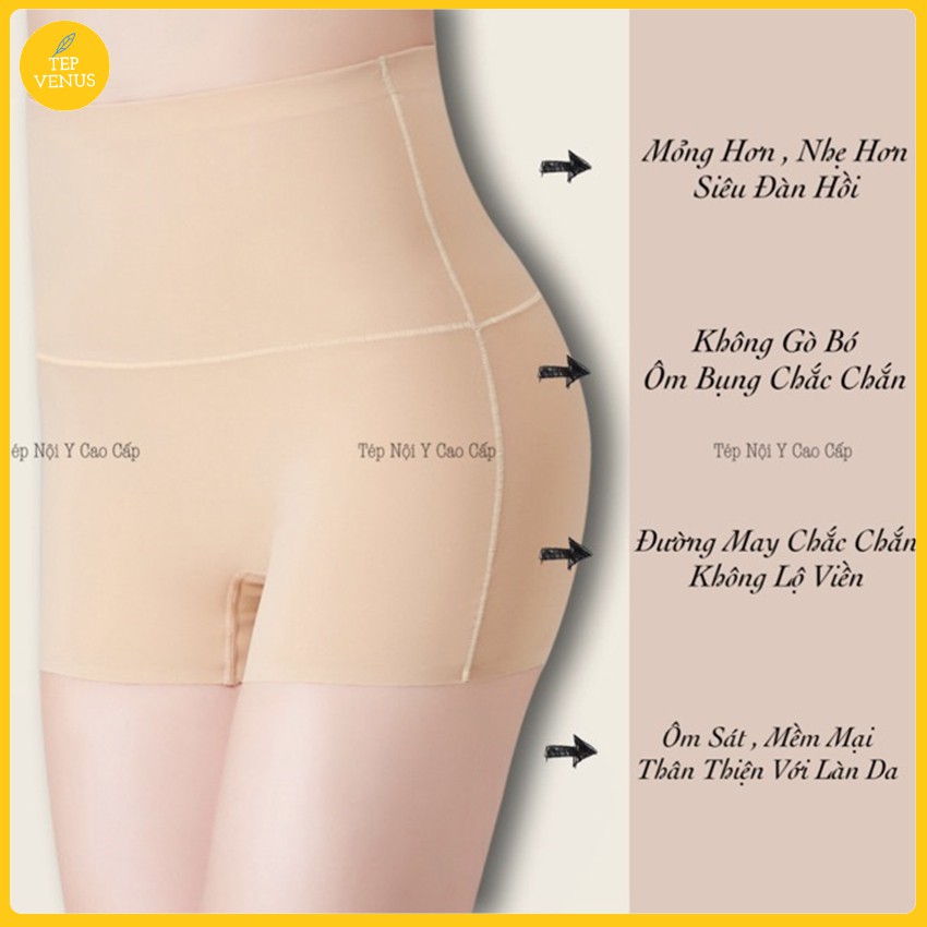 Quần Lót Đùi Đúc Su Không Viền Gen Bụng Eo Thon Chống Cuộn Tep Venus QDGB | BigBuy360 - bigbuy360.vn