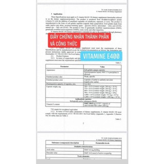 Vitamin E đỏ Nga Mirrolla 400mg