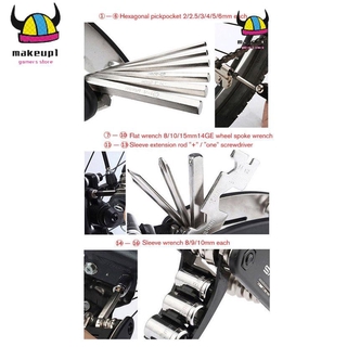 Bộ dụng cụ sửa chữa xe đạp đa năng 16 trong 1
