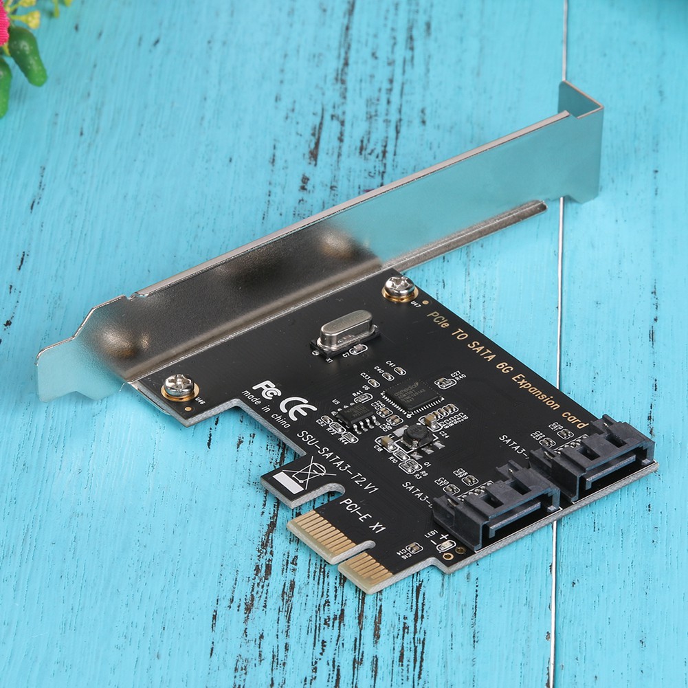 🌟Chất lượng cao nhất🍁pci-e to SATA 3.0 Internal 6Gbps Ports Disk Expansion Card