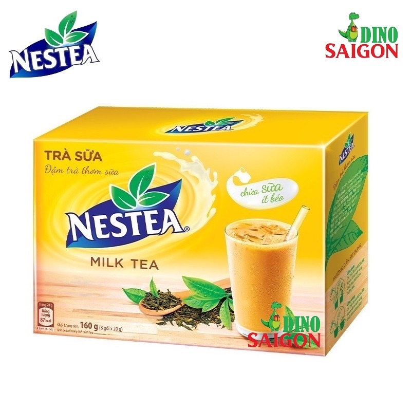 Combo 2 Hộp Trà Nestea vị Trà sữa và Vải &amp; Hương Hoa Lài