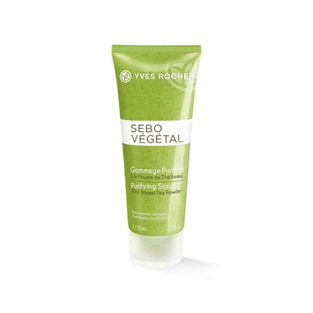 Tẩy Tế Bào Chết cho da dầu Yves Rocher Purifying Scrub 75ml