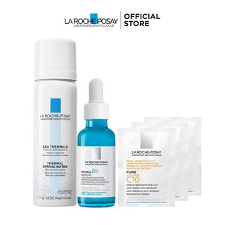 Bộ dưỡng chất chuyên sâu giúp hỗ trợ quá trình tái tạo da La Roche-Posay Hyalu B5 Serum
